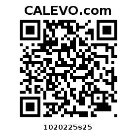 Calevo.com pricetag 1020225s25