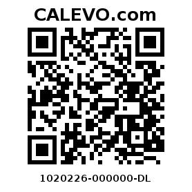 Calevo.com pricetag 1020226-000000-DL