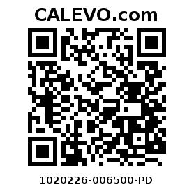 Calevo.com pricetag 1020226-006500-PD