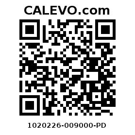 Calevo.com pricetag 1020226-009000-PD