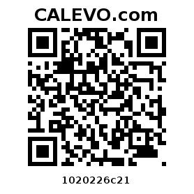Calevo.com Preisschild 1020226c21