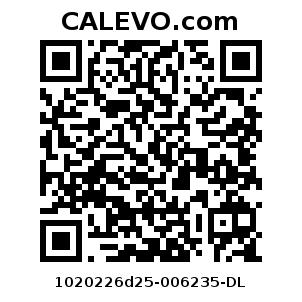 Calevo.com Preisschild 1020226d25-006235-DL