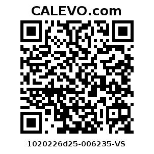 Calevo.com Preisschild 1020226d25-006235-VS