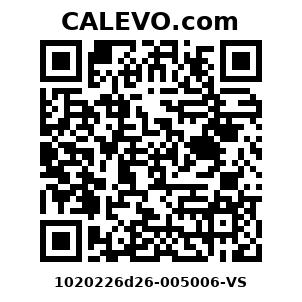 Calevo.com Preisschild 1020226d26-005006-VS