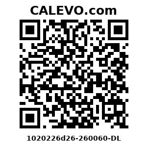 Calevo.com Preisschild 1020226d26-260060-DL