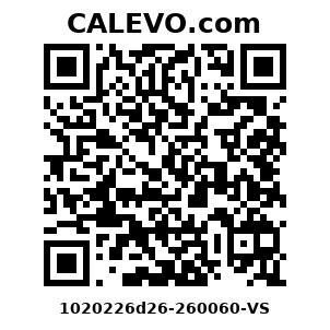 Calevo.com Preisschild 1020226d26-260060-VS