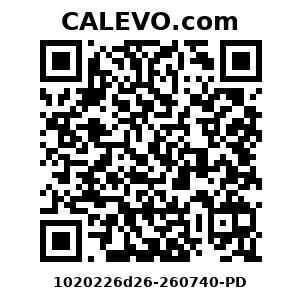 Calevo.com Preisschild 1020226d26-260740-PD