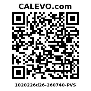 Calevo.com Preisschild 1020226d26-260740-PVS