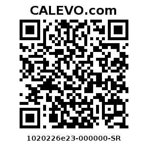 Calevo.com Preisschild 1020226e23-000000-SR