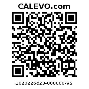 Calevo.com Preisschild 1020226e23-000000-VS