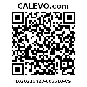Calevo.com Preisschild 1020226h23-003510-VS