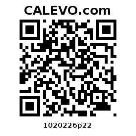 Calevo.com Preisschild 1020226p22