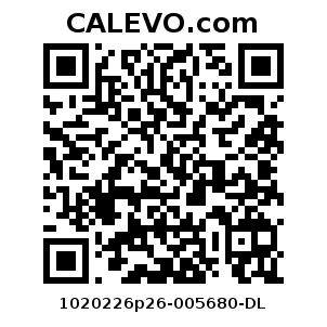 Calevo.com Preisschild 1020226p26-005680-DL