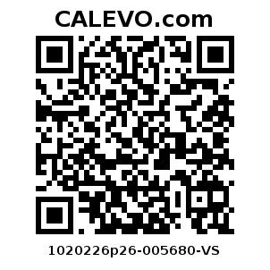 Calevo.com Preisschild 1020226p26-005680-VS