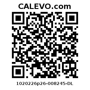 Calevo.com Preisschild 1020226p26-008245-DL