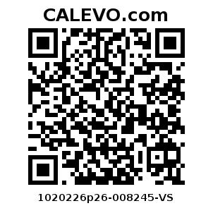 Calevo.com Preisschild 1020226p26-008245-VS