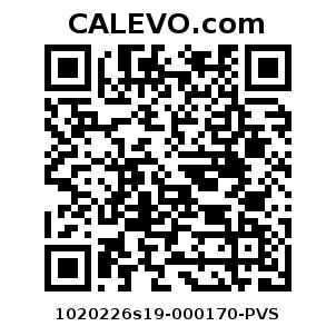 Calevo.com Preisschild 1020226s19-000170-PVS
