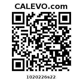 Calevo.com Preisschild 1020226s22