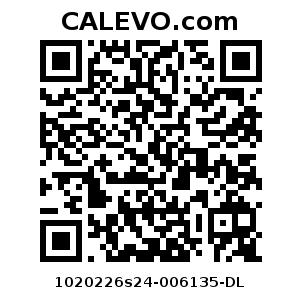 Calevo.com Preisschild 1020226s24-006135-DL