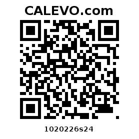 Calevo.com pricetag 1020226s24