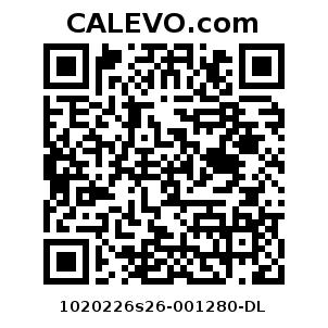 Calevo.com Preisschild 1020226s26-001280-DL