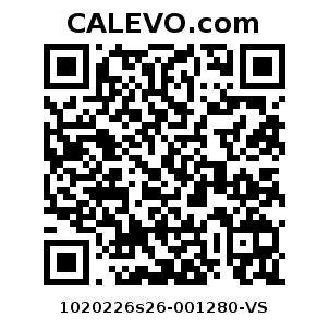 Calevo.com Preisschild 1020226s26-001280-VS