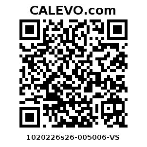 Calevo.com Preisschild 1020226s26-005006-VS
