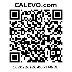 Calevo.com Preisschild 1020226s26-005140-DL