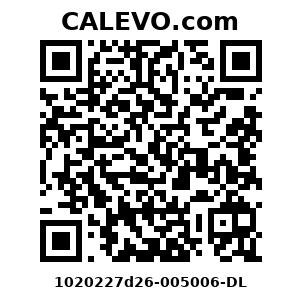 Calevo.com Preisschild 1020227d26-005006-DL