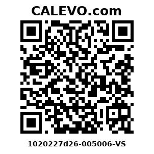 Calevo.com Preisschild 1020227d26-005006-VS