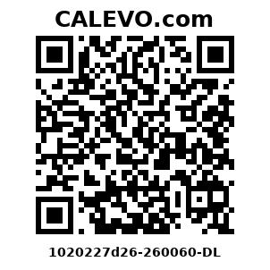 Calevo.com Preisschild 1020227d26-260060-DL