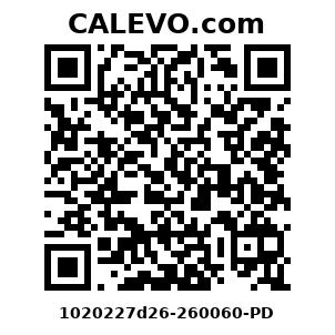 Calevo.com Preisschild 1020227d26-260060-PD
