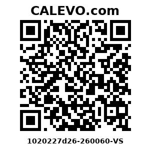 Calevo.com Preisschild 1020227d26-260060-VS