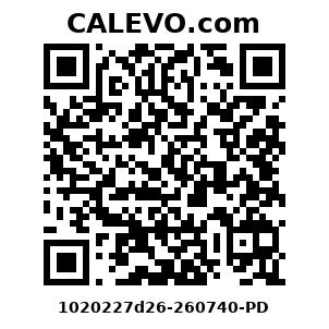 Calevo.com Preisschild 1020227d26-260740-PD