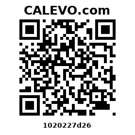 Calevo.com Preisschild 1020227d26