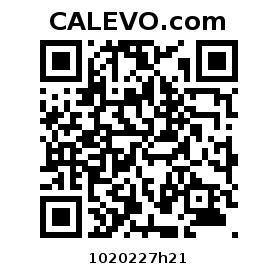 Calevo.com Preisschild 1020227h21