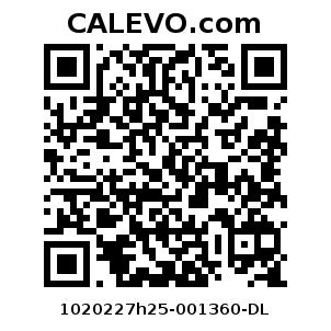 Calevo.com Preisschild 1020227h25-001360-DL