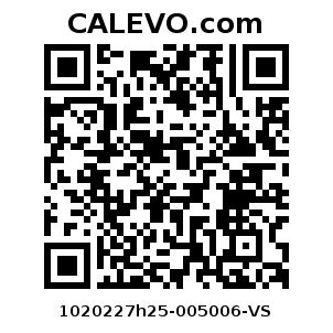 Calevo.com Preisschild 1020227h25-005006-VS