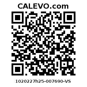 Calevo.com Preisschild 1020227h25-007690-VS