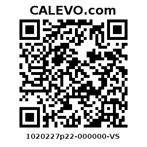 Calevo.com Preisschild 1020227p22-000000-VS