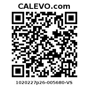 Calevo.com Preisschild 1020227p26-005680-VS