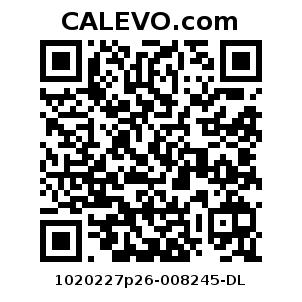 Calevo.com Preisschild 1020227p26-008245-DL