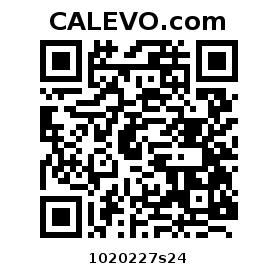 Calevo.com pricetag 1020227s24