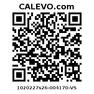 Calevo.com Preisschild 1020227s26-004170-VS