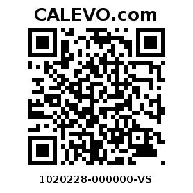Calevo.com pricetag 1020228-000000-VS