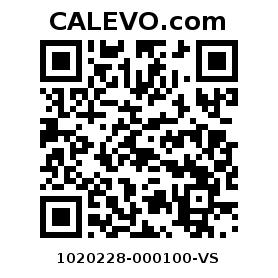 Calevo.com pricetag 1020228-000100-VS