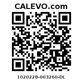 Calevo.com pricetag 1020228-003260-DL