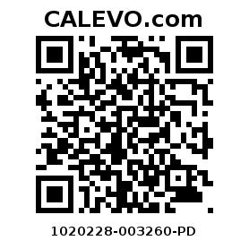 Calevo.com pricetag 1020228-003260-PD