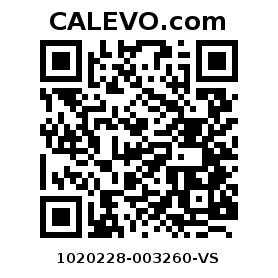 Calevo.com pricetag 1020228-003260-VS
