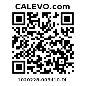 Calevo.com pricetag 1020228-003410-DL